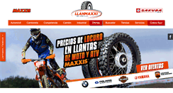 Desktop Screenshot of maxxisperu.com